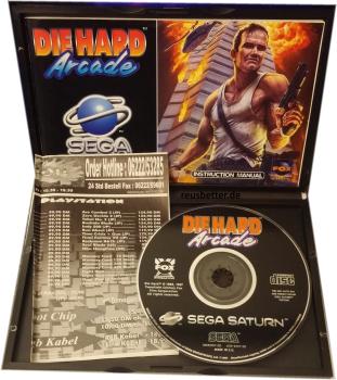 Die Hard Arcade Sega Saturn | mit Anleitung | RAR Sammler