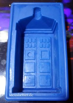 Doctor Who ☢ Tardis Police Box ☢ Riesen Eiswürfel ☢ Silikon Form