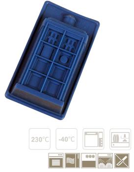 Doctor Who ☢ Tardis Police Box ☢ Riesen Eiswürfel ☢ Silikon Form