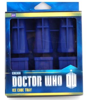 Doctor Who Tardis Police Box und Dalek Motiv  doppel Eiswürfel - Schokoladen Silikon Form