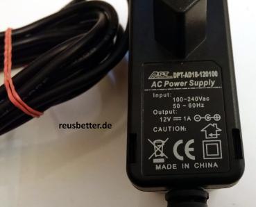 Dragon Power DPT-AD18-120100 Stecker Netzteil ☑️ 12V