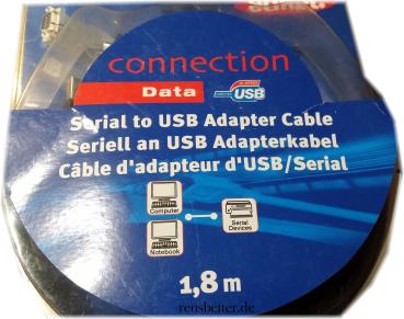 Ednet 84204 Kabeladapter USB Serial Adapter