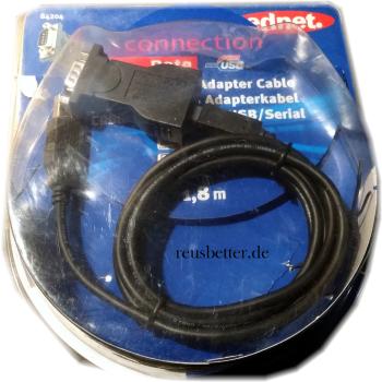 Ednet 84204 Kabeladapter USB Serial Adapter