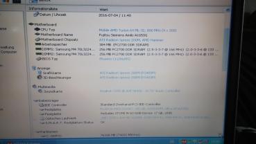 Fujitsu-Siemens Amilo A1650G Notebook AMD 3300+ 15,4 Zoll | 80 GB HDD