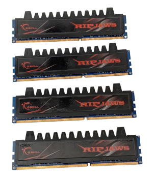 G-Skill F3-10666CL7D-4GBRH Ripjaws DDR3-1333 CL7-7-7 1.50V 16GB (4x4)