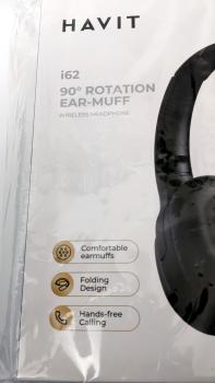 HAVIT i62 90° Rotation Earmuffs Wireless Kopfhörer schwarz