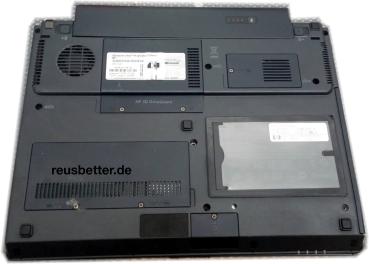 HP Compaq 2510p Kompaktes UMTS-Notebook | Intel Core 2 Duo U7600 ULV (1,2 GHz)  Bastler/ Recycling Gerät