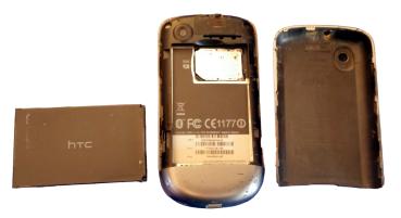 HTC Tattoo Smartphone ☑️ 2.8 Zoll ☑️Touchscreen☑️ Silber