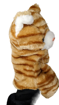 Tiegerkatze Handspieltier シ Handpuppe シ Webpelz Katze Handpuppe