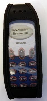 Siemens C30 und B30 Handyhülle ☛ Echt Leder Handy Tasche ☛ Hama