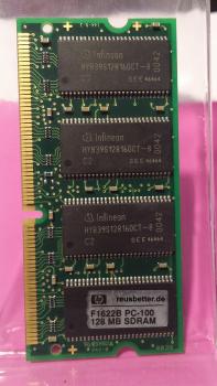 Infineon HYS64V16220GDL-8-C2 | 128MB SDRAM PC100S 100MHz SO DIMM 144-pin | Laptop Speicher