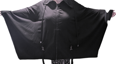 KILLSTAR - Damen Kapuzenmantel - Poncho- Lightworks Cloak L XXL