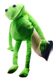 Kermit der Frosch シ Muppet Show Handpuppe シ Handspieltier mit Klappmaul