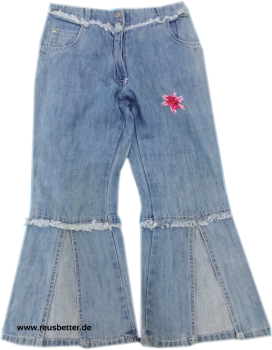 Kinderjeans Palazzohose Mädchen ✿ Ausgefallene Jeans 134 ✿ von Youngster