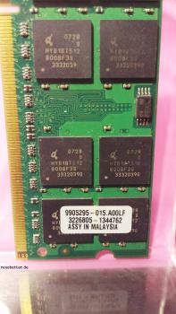 Kingston 1GB DDR2 RAM 667 MHz PC2-5300 KVR667D2S5/1G Notebook