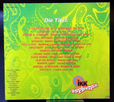 Kiss´n´schlacht 1998 ★ Sony Music Media ★ SMM 985756-2 ★ IKK Werbegeschenk Musik CD