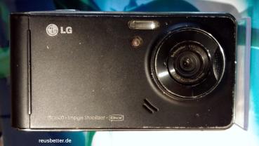 LG Viewty KU990 Smartphone | 5.0 MP | 3 Zoll | 3G | schwarz - silber  | Simlock Frei