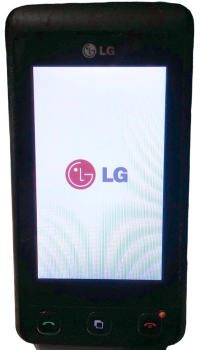 LG KP500 Smartphone | 3.0 Zoll | 3.0 MP | schwarz | Full-Touchscreen Handy | Simlock Frei