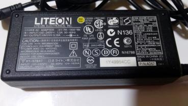 LITEON AC Adapter PA-1600-01 Notebook Netzteil ☑️ 19V - 3,16A