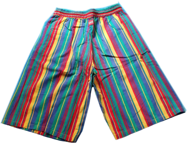 Kindershort Schlupfshorts bunt gestreift Lego Größe 128