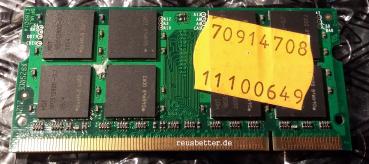 MDT 1GB Notebook RAM Speicher | DDR2-533 | MSO924-533-16