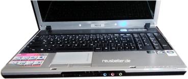 MSI Megabook M670 - 052DE Notebook AMD Athlon 64 X2 2x1,7 GHz 15,4 Zoll WXGA