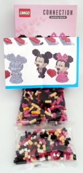 Micky und Minni Maus Liebespaar シ Walt Disney Motiv シ Bulding Blocks - Linkgo Set