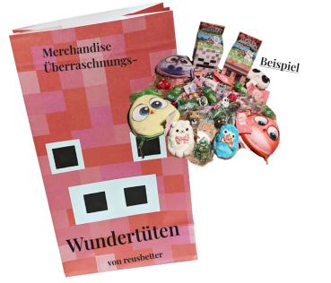 Merchandise-Geschenke Überraschungs-Wundertüten Minecraft Motive