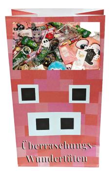 Merchandise-Geschenke Überraschungs-Wundertüten Minecraft Motive