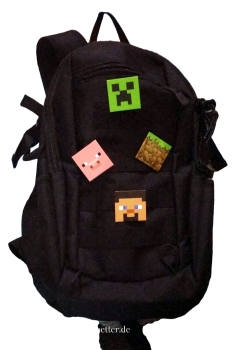 Motiv Minecraft Pins シ Ansteckbuttons シ Creeper, Schweinchen, Pixelblock, Steve シ Metall