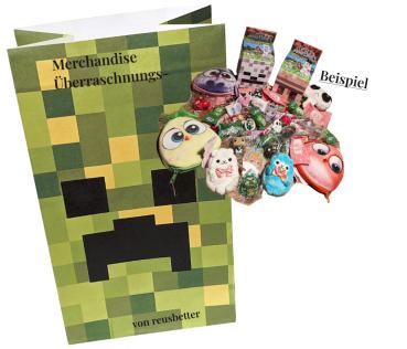 Merchandise-Geschenke Überraschungs-Wundertüten Minecraft Motive