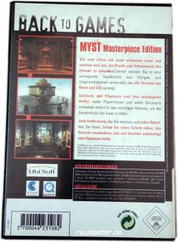 Myst - Masterpiece Edition | PC Game 2002 | DVD-Box