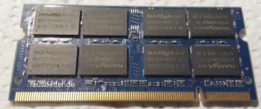 NANYA 2GB DDR2-667 PC2-5300 200pin NT2GT64U8HD0BN-3C LAPTOP RAM SPEICHER