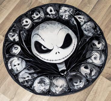 Nightmare Before Christmas - Jack Skellington Bad Wohnzimmer Flur Teppich