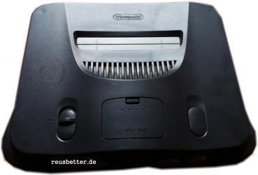 Nintendo 64 NUP 12689326 N64 PAL schwarz Zubehörpaket