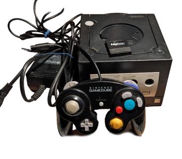 Nintendo GameCube Konsole DOL-001 EUR Set Schwarz