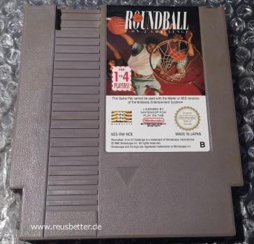 ROUNDBALL 2 on 2 Challenge ❖ Nintendo NES Spiel ❖ Nintendo Entertainment System