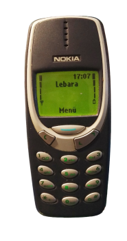 NOKIA 3310 Retro Handy |  Blau  oder Grau|  Original Cover | SIM frei Unlock