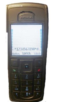 Nokia 6230i Handy Klassisch/Candy-Bar | Bluetooth, USB, Infrarot, 2G | 1.3 MP Kamera | Silber - Grau