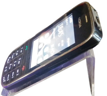 Nokia Asha 203 Smartphone  | 2.4 Zoll | 2.0 MP | 8 GB SD | Ohne Simlock | Klassisch/Candy-Bar