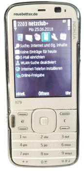 Nokia N79 - 1 Smartphone ❖ 5 MP Carl Zeiss  ❖ SIM Frei ❖ Seal Gray