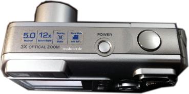 Olympus CAMEDIA C-500 Zoom | 5.0MP Digitalkamera | 1,8" TFT LCD Monitor | Silber