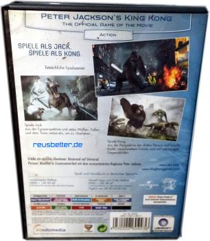 Peter Jacksons King Kong PC Game |  DVD BOX