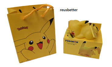 Pikachu Spielzeug シ Nachtlicht シ Pokemon Geschenk Set 3 Teile