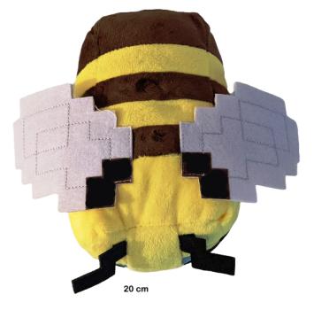 Pixelblock Bee Plushie ❖ Minecraft Game ❖ Plüsch Biene