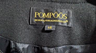 Pompöös Design by Harald Glööckler | Damen Blazer Deuville Serie | schwarz