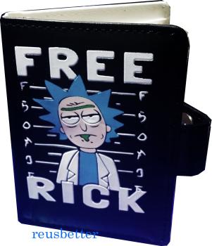 Rick and Morty Geldbörse | viel Stauraum | Motiv Free Rick