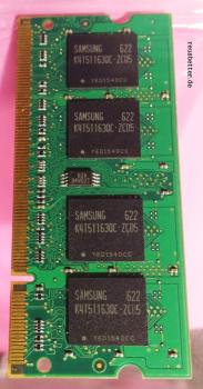 Samsung RAM Laptop 512 MB | 2Rx16 PC2-4200S-444-12-A3 | CN M470T6554CZ3-CD5