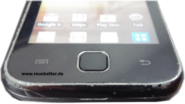 Samsung Galaxy Young GT-S5360 Smartphone | 3 Zoll | 2 MP | schwarz | Simlock Frei