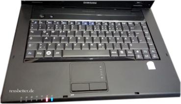 SAMSUNG R60 PLUS Notebook ☢ DUAL CORE 1.73 GHz ☢ 3GB ☢ 15.4 Zoll ☢ Bastler/Recycling